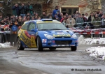 Vaclav Pech - Petr Uhel, Ford Focus WRC - RomanO - Sumava 2004.JPG